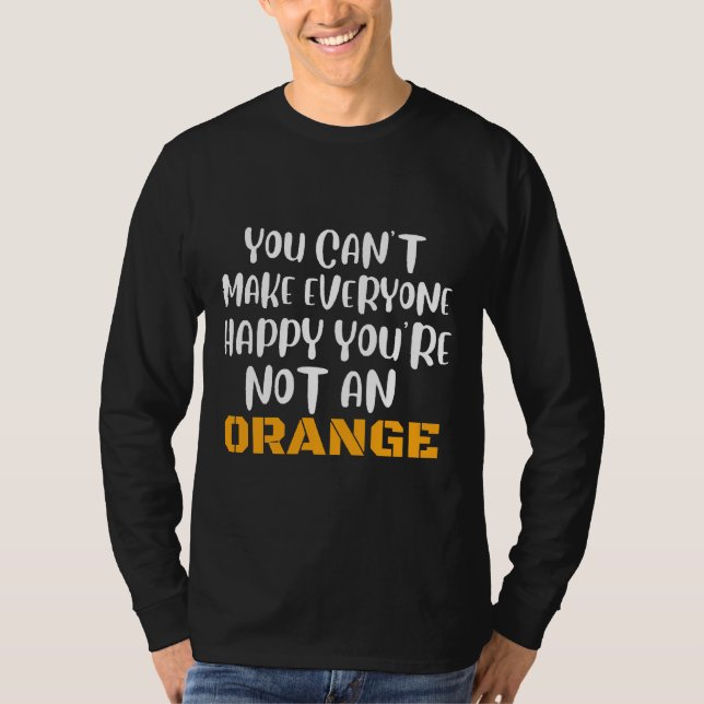 Orange Fruits Cat Hund Vin-dricksspel T Shirt (Framsida)