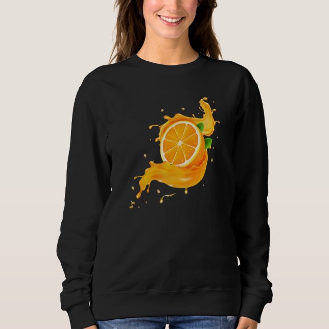 Orange Frukt 1 T Shirt (Framsida)