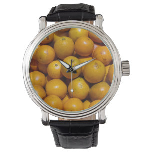 Orange Frukt Florida-orangen Armbandsur