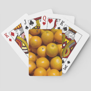 Orange Frukt Florida-orangen Casinokort