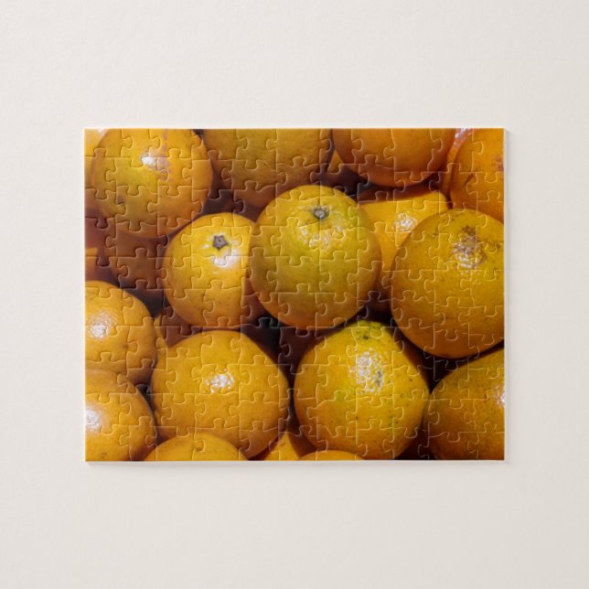 Orange Frukt Florida-orangen Pussel (Horisontell)