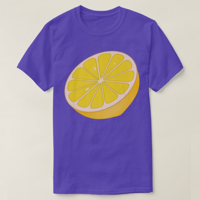Orange Frukt Segce Älskare T Shirt (Design framsida)