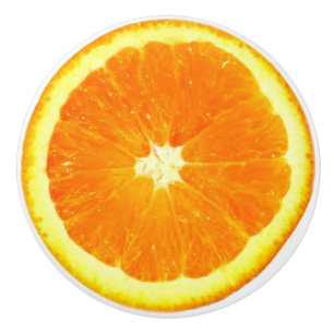 Orange Frukt Segment Lusande fodie 2D-grafik Knopp