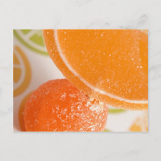 orange fruktdryck vykort
