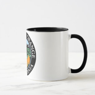 Orange fylkesidentitet mugg
