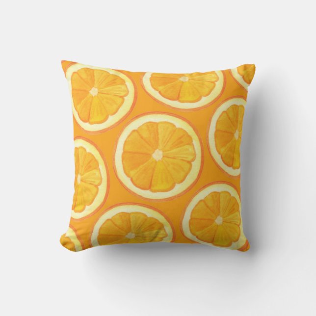 Orange - fyllning kudde (Framsida)