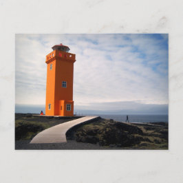 Orange fyr, Island Vykort