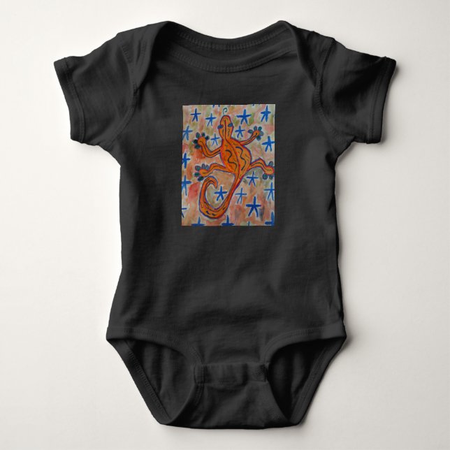 Orange Gecko T Shirt (Framsida)