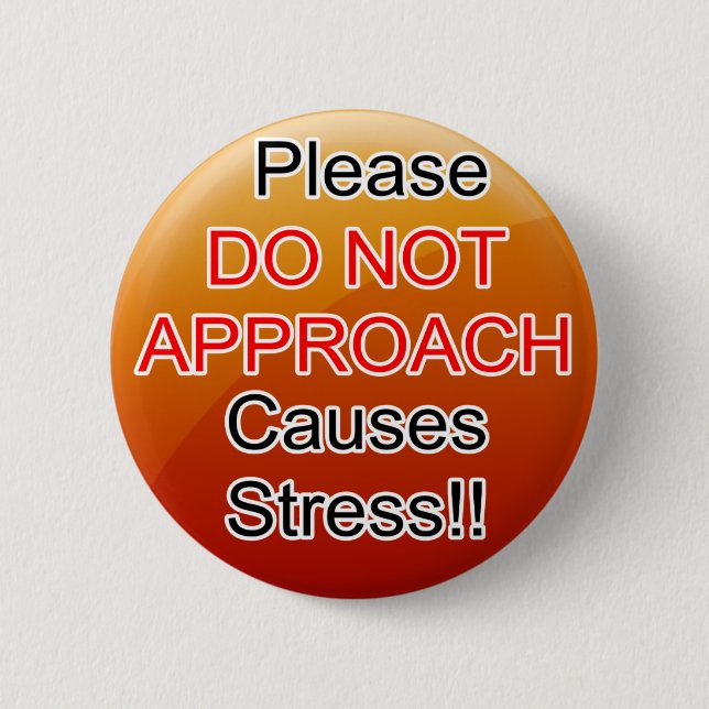 Orange gelé för tjänste- hundhjälpredor knapp (Framsida)