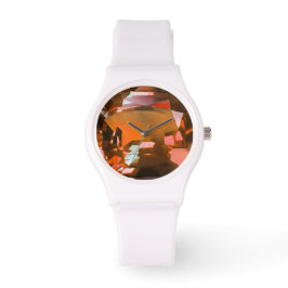 Orange Gem Armbandsur