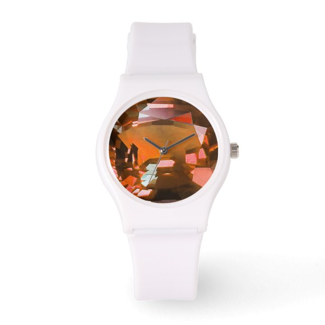 Orange Gem Armbandsur (Framsida)