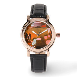 Orange Gem Armbandsur