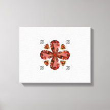 Orange Gemstone Diamond Art, Orange