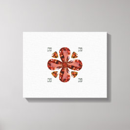 Orange Gemstone Diamond Art, Orange Canvastryck