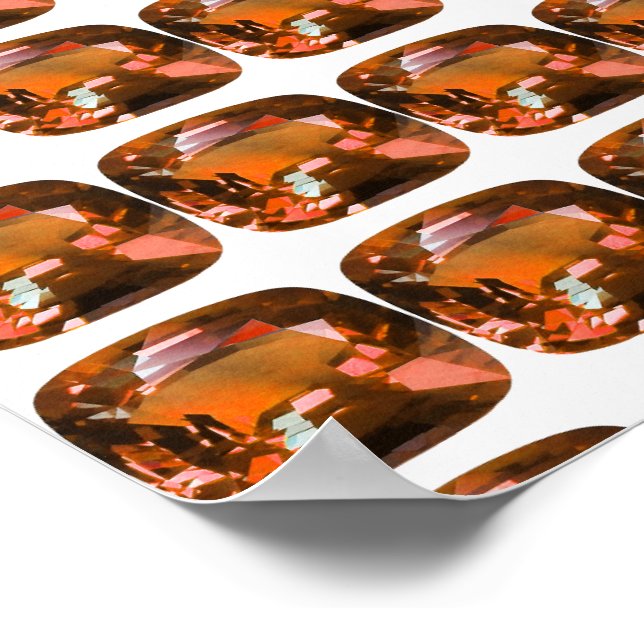Orange Gemstone Poster (Hörn)