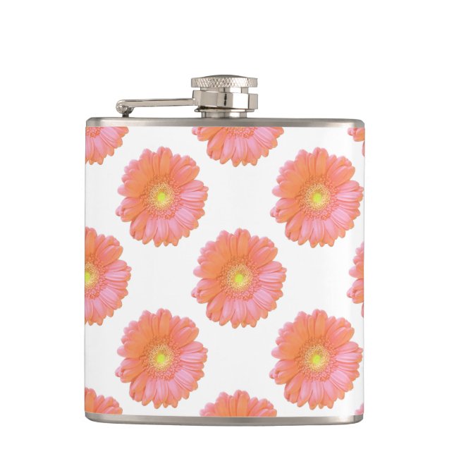 Orange gerbera daisy fickplunta (Framsidan)