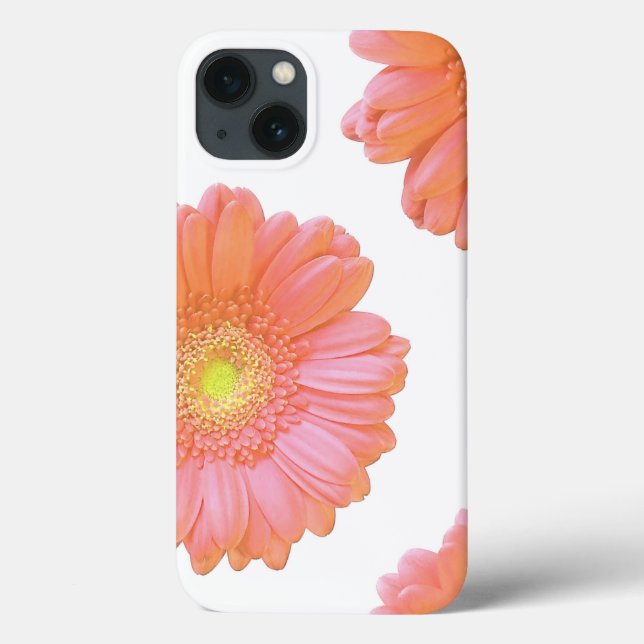 Orange gerbera daisy Fodral-Mate iphone case (Baksida)