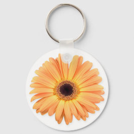 Orange Gerbera KeyChain Nyckelring