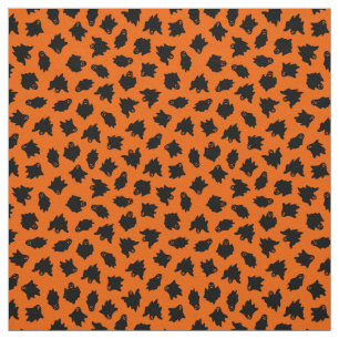 Orange Ghost Happy halloween Modern Tyg