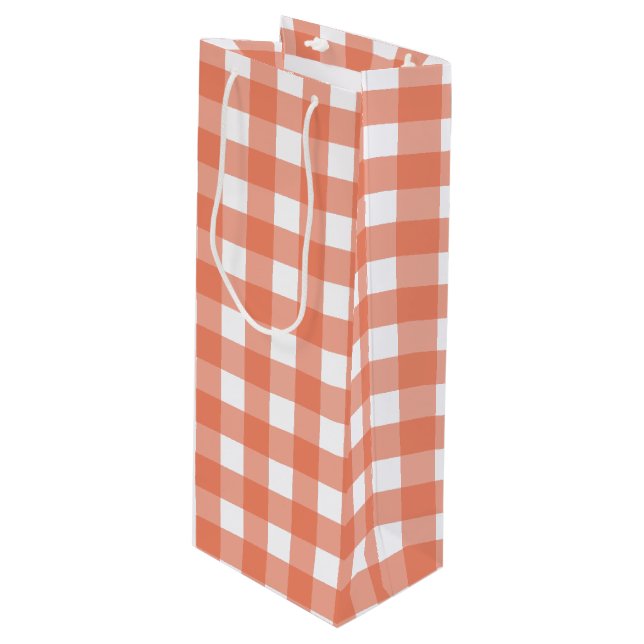 Orange gingham (Framsidan Vinklad)