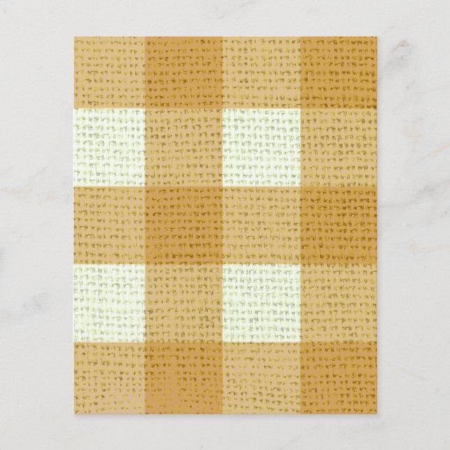 Orange gingham (Framsida)