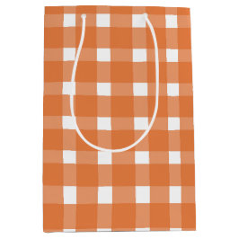 Orange Gingham Fall Baby Shower