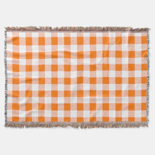orange gingham-kontroll filt
