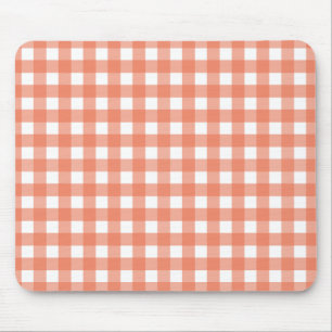Orange gingham musmatta