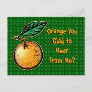 Orange Glad? Vykort