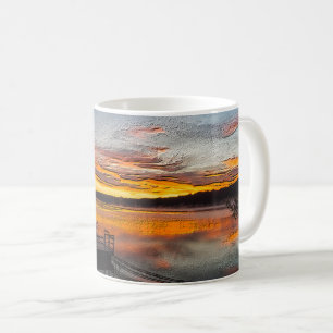 Orange Glory Morgon Painterly Coffee Mugg