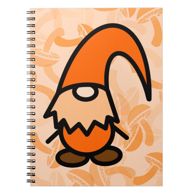 Orange Gnome Anteckningsbok (Framsidan)