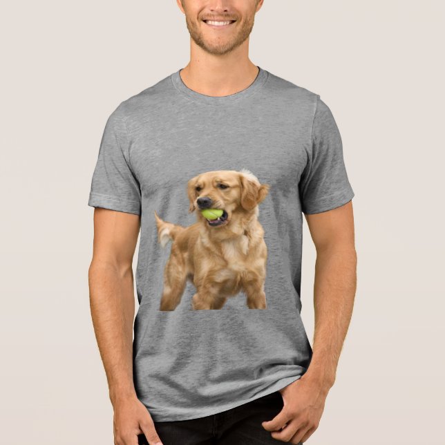 Orange Grävmaskin På Stenig Terräng Krön T Shirt (Framsida)