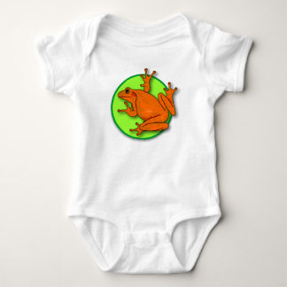 Orange groda Baby en Biet T Shirt