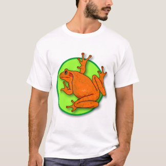 Orange groddsvin t-shirt