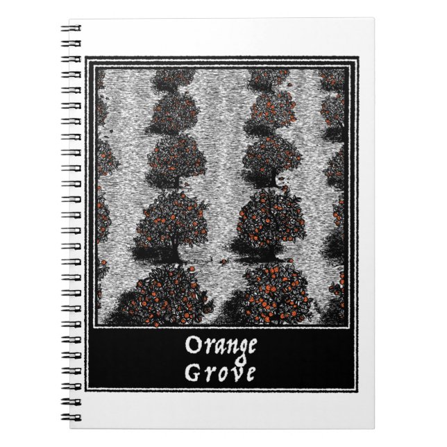 Orange Grove Anteckningsbok (Framsidan)