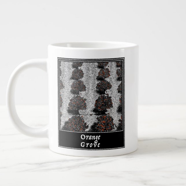 Orange Grove Jumbo Mugg (Vänster)