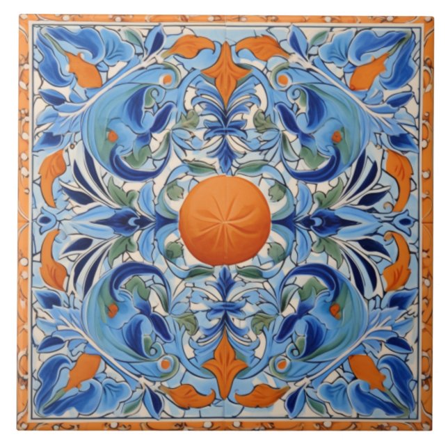 Orange Grove Kakelplatta (Framsidan)
