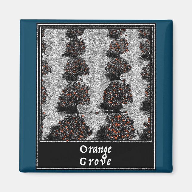 Orange Grove Magnet (Framsidan)