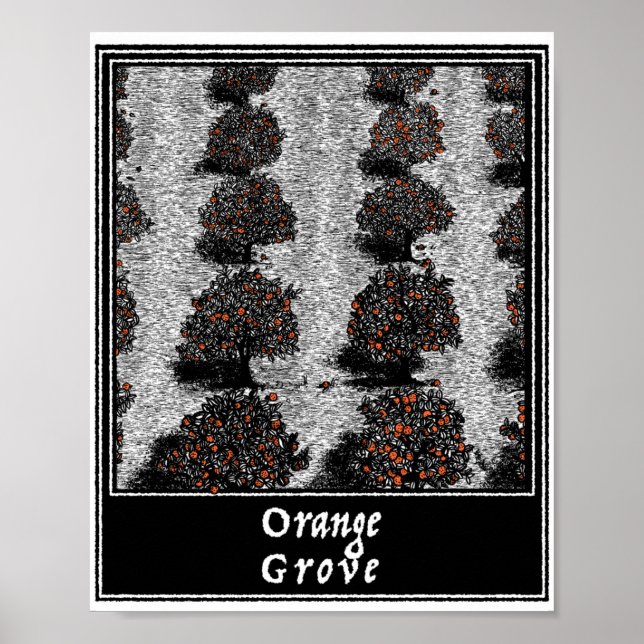 Orange Grove Poster (Framsidan)