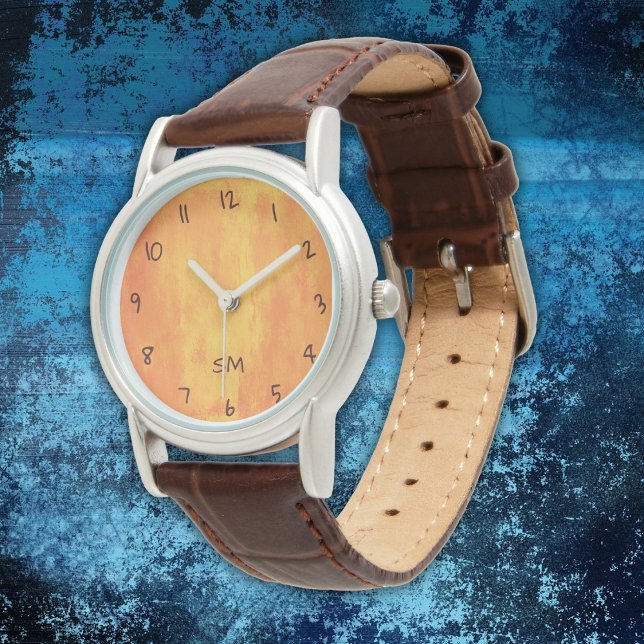 Orange Grunge Watch Armbandsur (Skapare uppladdad)