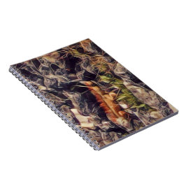 Orange Guana Art Anteckningsbok