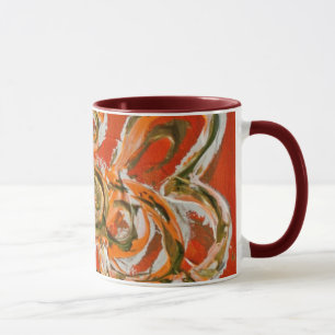 Orange Guardian Angel Mugg eller Kopp
