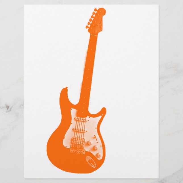 Orange guitar (Framsida)