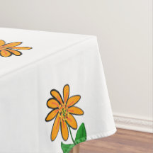 Orange gula blommor