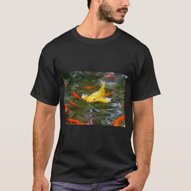 Orange & Gula Koi T Shirt (Framsida)