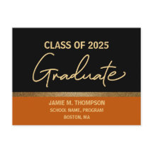 Orange Guld College Class of 2025 Student