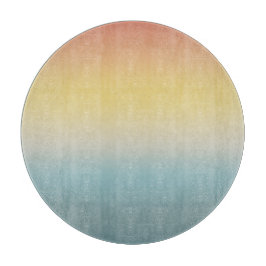 Orange Gult Aqua Sunset Himmel