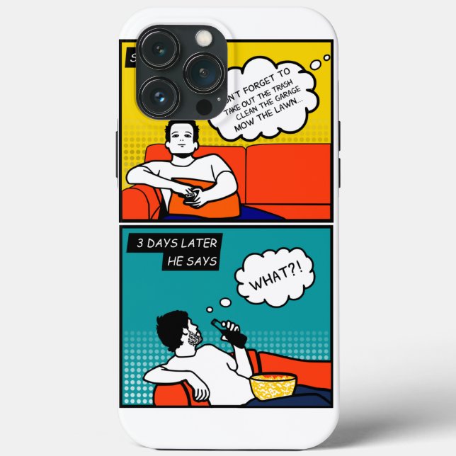 orange gult blue honey Do Ruged Geek Tecknads (Baksida)