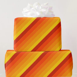 Orange Gult Grattis på födelsedagen Giftwrap Add N Presentpapper