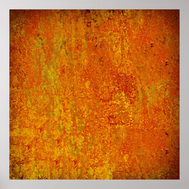 Orange gult grunge backgrund abstrakt,art,backgr poster (Framsidan)